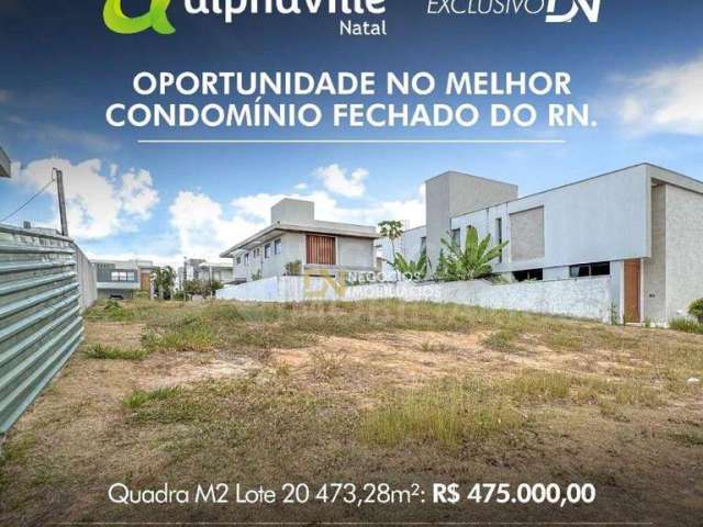 Terreno à venda, 473 m² por R$ 450.000,00 - Pium - Parnamirim/RN