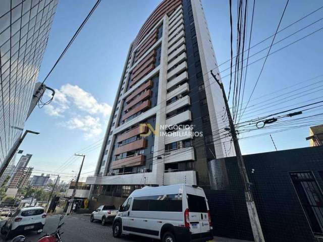 Apartamento com 2 dormitórios à venda, 56 m² por R$ 339.000 - Tirol - Natal/RN