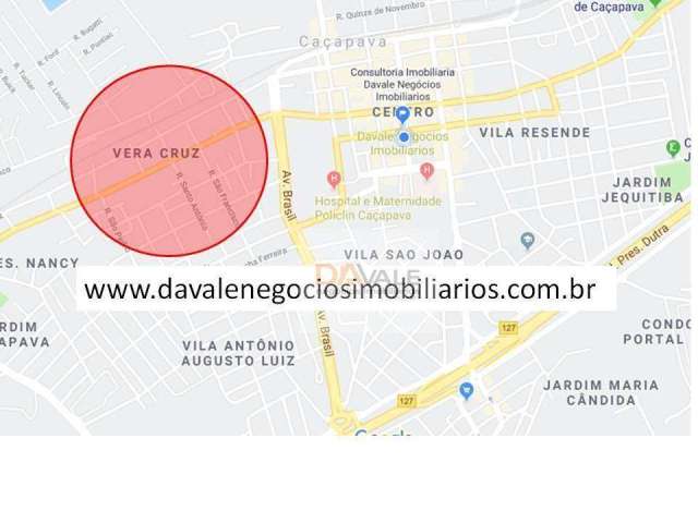 Área para investidores à venda com 1378 m²  na Vera Cruz em Caçapava.