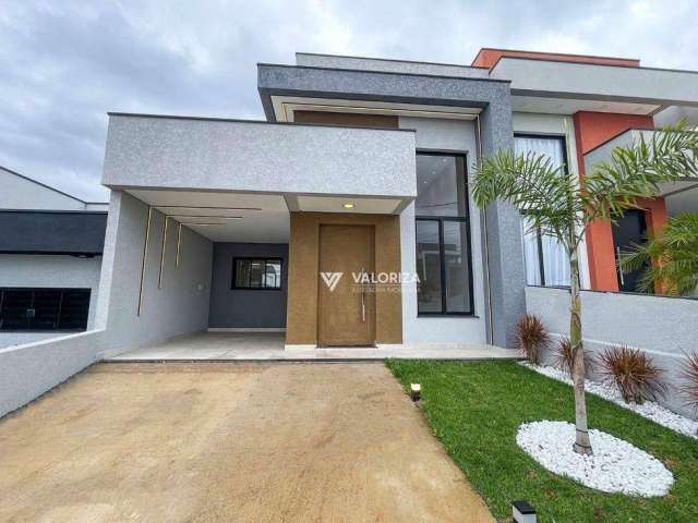 Casa com 3 dormitórios à venda, 99 m² por R$ 630.000,00 - Condomínio Villagio Ipanema I - Sorocaba/SP