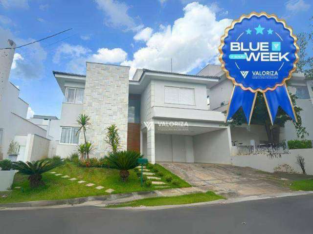 Blue Week - Casa de R$1.690.000 por R$1.600.000 com 4 dormitórios à venda, 303 m² - Condomínio Colinas do Sol - Sorocaba/SP