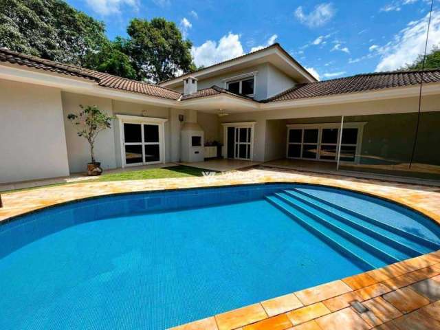 Casa com 4 dormitórios à venda, 359 m² por R$ 2.900.000,00 - Condomínio Lago Azul - Araçoiaba da Serra/SP