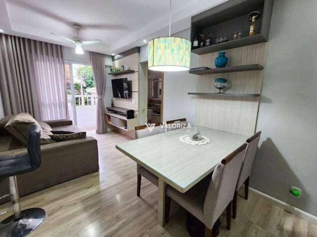 Apartamento com 2 dormitórios à venda, 54 m² por R$ 330.000,00 - Residencial Villa de Espanha - Sorocaba/SP