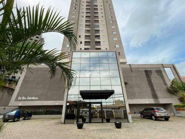 Apartamento com 3 dormitórios para alugar, 72 m² por R$ 3500,00/mês - Condomínio Edifício Residencial Zoncolan - Sorocaba/SP