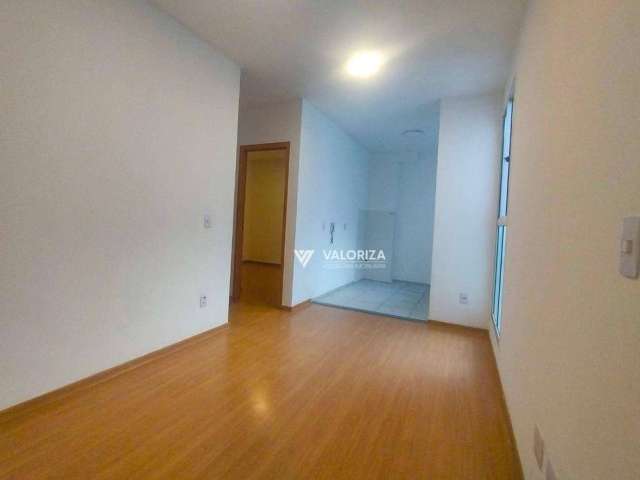 Apartamento com 2 dormitórios à venda, 46 m² - Caguaçu - Sorocaba/SP