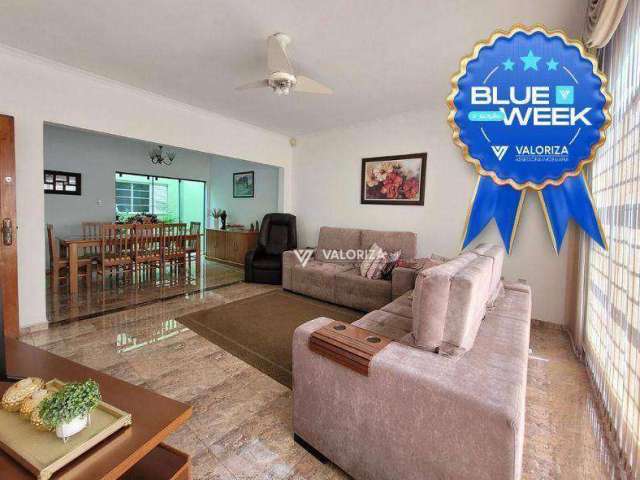 Blue Week - ITBI Grátis - Casa com 3 dormitórios à venda, 147 m² por R$ 660.000 - Jardim Maria do Carmo - Sorocaba/SP