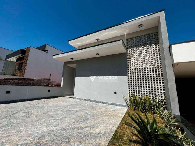 Casa com 3 dormitórios à venda, 101 m² por R$ 715.000,00 - Condomínio Villagio Ipanema I - Sorocaba/SP