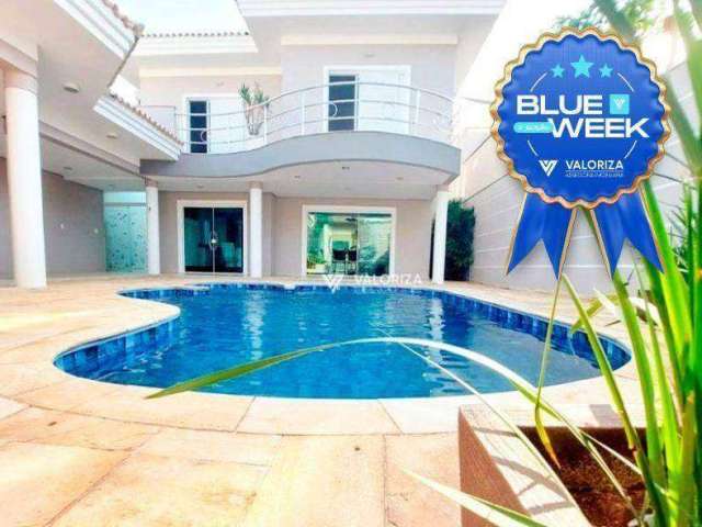 Blue Week -  de R$13.000,00 para R$12.000,00 - Casa com 3 dormitórios, 420 m² - venda por R$ 2.300.000 ou aluguel por R$ 12.000/mês .