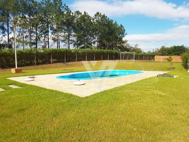 Chácara com piscina em condomínio fechado, 2000 m² - Condomínio Aldeia de Prata - Sorocaba/SP