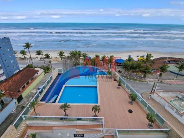 Apartamento frente ao Mar no Jardim Aguapeu