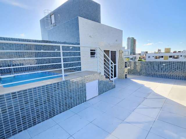 Cobertura Duplex- Bessa- 129m²- 03Qts s/ 01Ste- 500m da Praia!