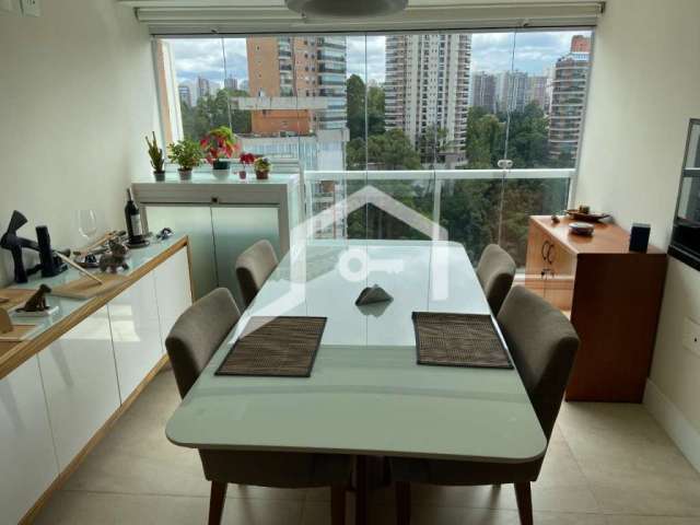 Apartamento 77m² 2 Suítes 1 Varanda 2 Banheiros 2 Vagas No Panamby - São Paulo - SP