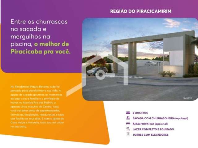 Apartamento térreo com quintal medindo 68,19m2 no Pompéia em Piracicaba