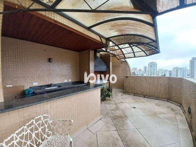 Cobertura com 3 dormitórios à venda, 225 m² por R$ 2.100.000,00 - Chácara Inglesa - São Paulo/SP