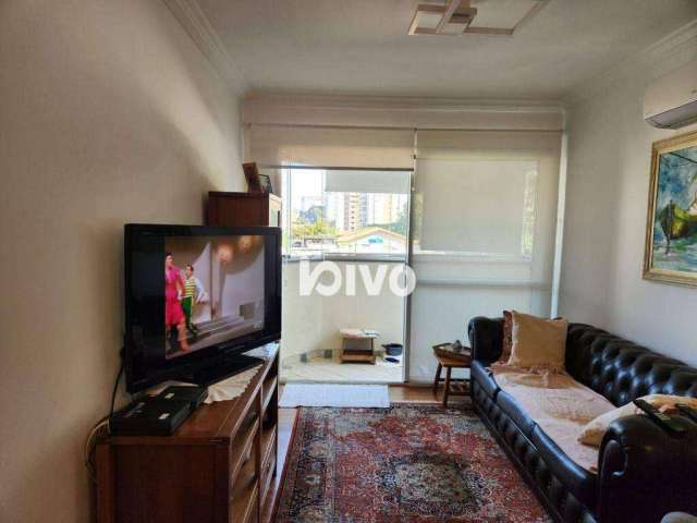 Apartamento com 3 quartos e 1 vaga à venda, 80 m² por R$ 944.000 - Vila Clementino