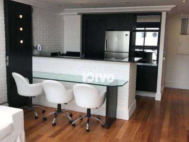 Apartamento Duplex com 1 dormitório para alugar, 75 m² por R$ 12.942,05/mês - Jardins - São Paulo/SP