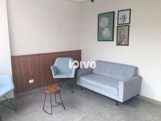 Estúdio com 1 dormitório à venda, 32 m² por R$ 320.000 - Mirandópolis - São Paulo/SP