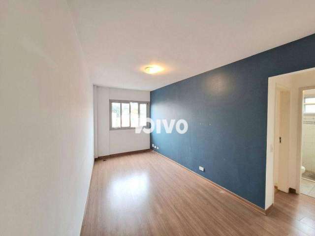 Apartamento com 1 quarto e 1 vaga à venda, 45 m², 1 vaga, armários, por R$ 310.000 - Vila Monumento