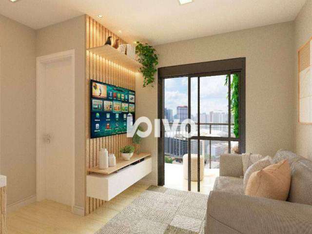 Apartamento à venda, 36 m² por R$ 345.000,00 - Bosque da Saúde - São Paulo/SP