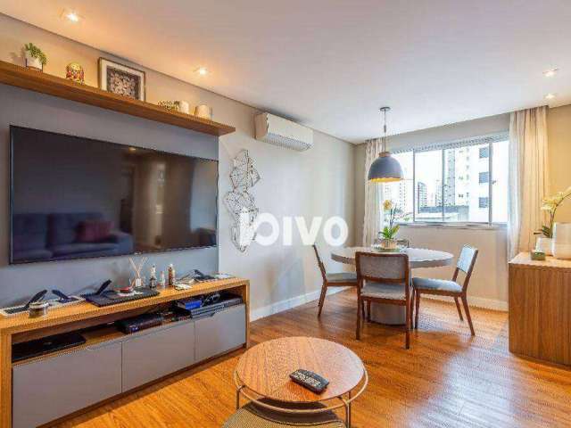 Apartamento com 2 quartos à venda, 60 m² por R$ 629.000 - Chácara Inglesa