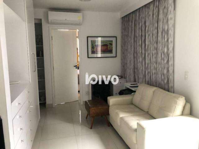 Apartamento ao lado metrô Vila Mariana, com 1 quarto, 1 vaga e vários itens de mobília inclusos. À venda, 41 m² por R$ 650.000 - Vila Mariana