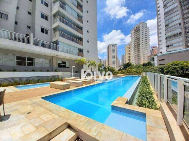 Apartamento mobiliado  com 2 dormitórios para alugar, 68 m² por R$ 6.004/mês - Chácara Inglesa - São Paulo/SP