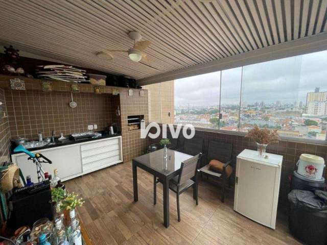 Cobertura com 3 quartos à venda, 140 m² por R$ 1.430.000 - Vila Gumercindo