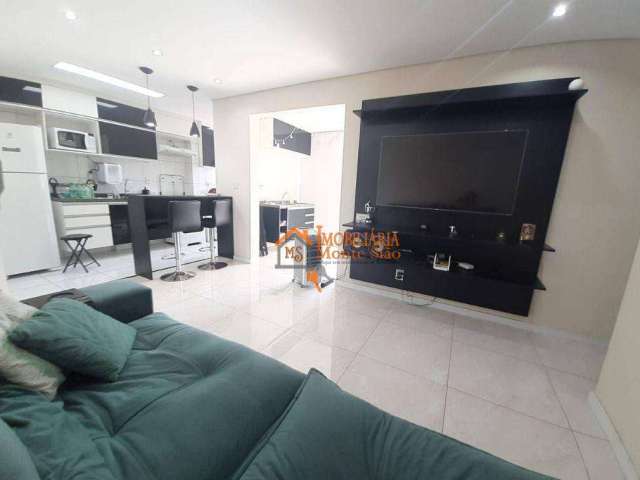 Apartamento com 2 dormitórios à venda, 54 m² por R$ 355.000,00 - Itapegica - Guarulhos/SP