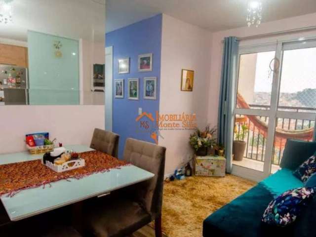 Apartamento com 3 dormitórios à venda, 60 m² por R$ 405.000,00 - Jardim Las Vegas - Guarulhos/SP