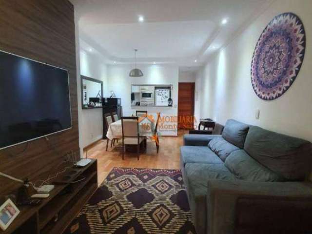 Apartamento com 3 dormitórios à venda, 80 m² por R$ 600.000,00 - Jardim Las Vegas - Guarulhos/SP