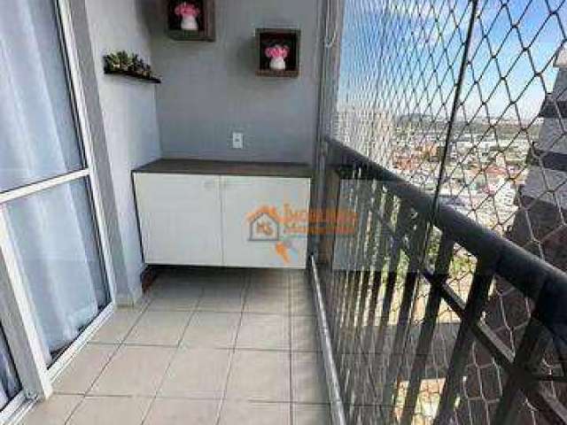 Apartamento com 3 dormitórios à venda, 66 m² por R$ 565.000,00 - Vila Augusta - Guarulhos/SP