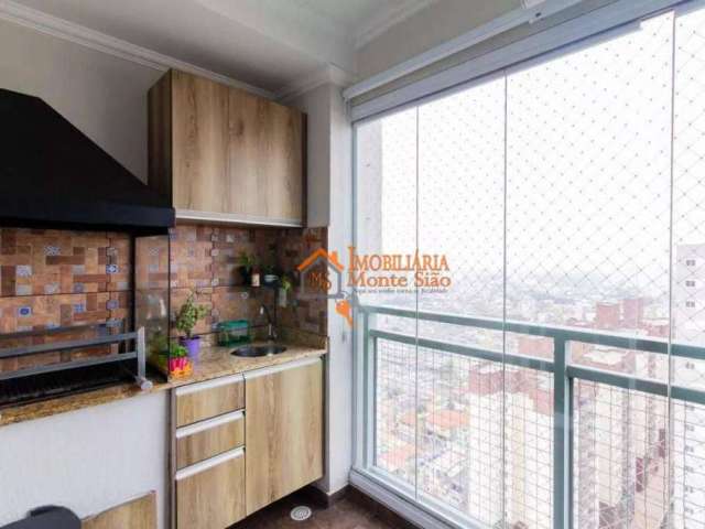 Apartamento com 2 dormitórios à venda, 59 m² por R$ 489.000,00 - Picanco - Guarulhos/SP