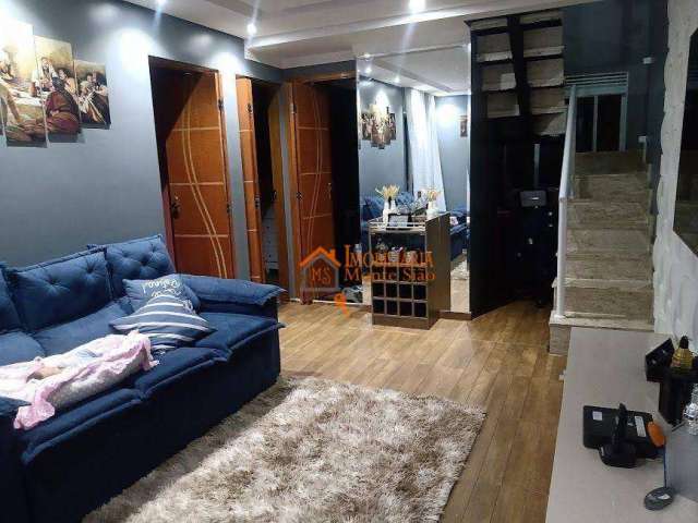 Apartamento Duplex com 2 dormitórios à venda, 86 m² por R$ 372.900,00 - Parque Primavera - Guarulhos/SP