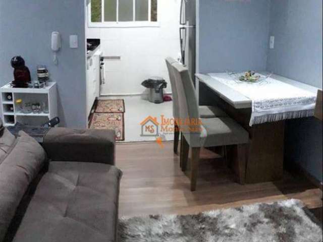 Apartamento com 2 dormitórios à venda, 37 m² por R$ 298.500,00 - Jardim Albertina - Guarulhos/SP