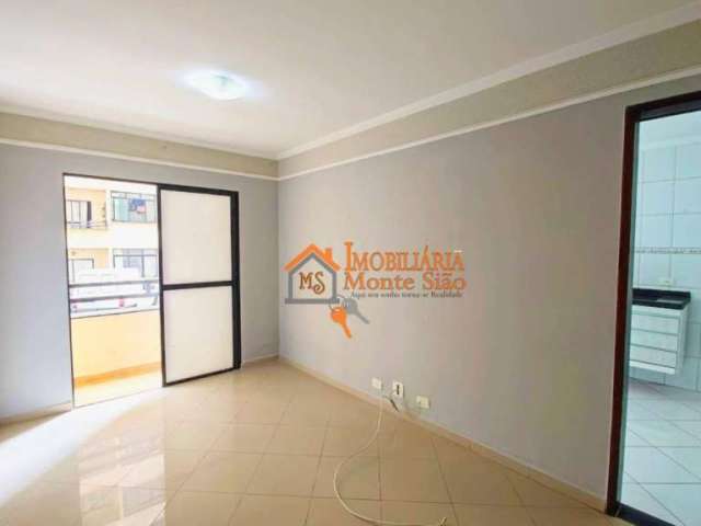 Apartamento com 2 dormitórios, 64 m² - venda por R$ 350.000,00 ou aluguel por R$ 2.276,00/mês - Macedo - Guarulhos/SP