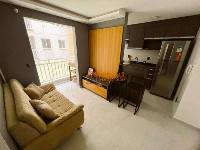 Apartamento com 1 dormitório à venda, 34 m² por R$ 195.000,00 - Jardim do Triunfo - Guarulhos/SP