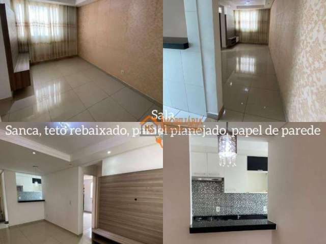 Apartamento com 2 dormitórios à venda, 47 m² por R$ 235.000,00 - Jardim Presidente Dutra - Guarulhos/SP