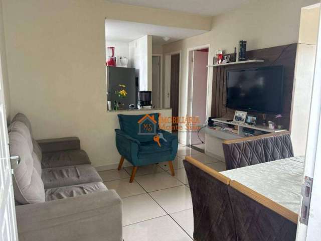 Apartamento com 2 dormitórios à venda, 50 m² por R$ 160.000,00 - Vila Nova Bonsucesso - Guarulhos/SP