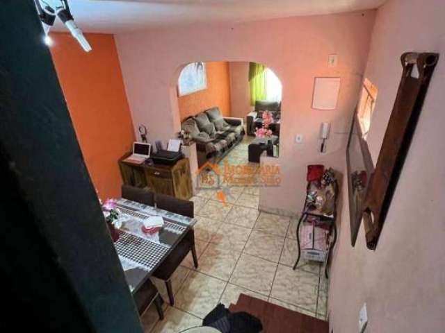 Sobrado com 3 dormitórios à venda, 200 m² por R$ 380.000,00 - Parque Mikail - Guarulhos/SP