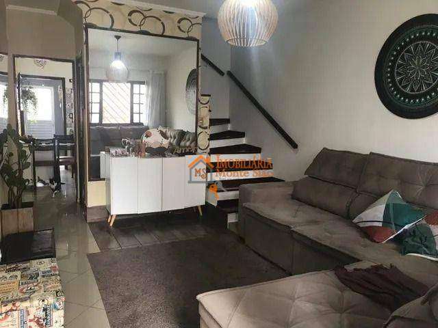 Sobrado com 2 dormitórios à venda por R$ 660.300,00 - Vila das Palmeiras - Guarulhos/SP