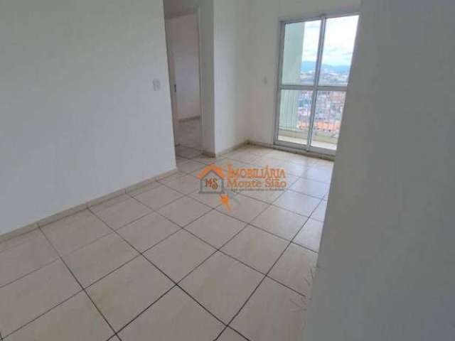 Apartamento com 2 dormitórios à venda, 48 m² por R$ 219.900,00 - Água Chata - Guarulhos/SP