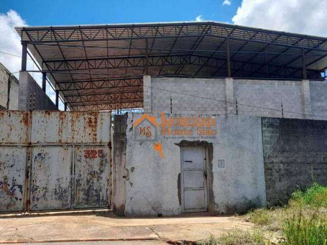 Galpão para alugar, 1400 m² por R$ 31.500,00/mês - Cidade Industrial Satélite de São Paulo - Guarulhos/SP