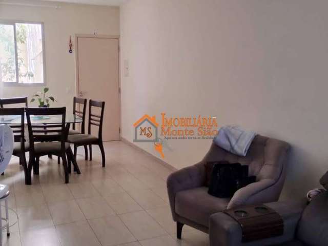 Apartamento com 3 dormitórios à venda, 75 m² por R$ 335.000,00 - Macedo - Guarulhos/SP