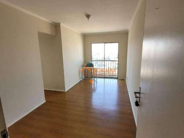 Apartamento com 2 dormitórios para alugar, 52 m² por R$ 2.745,00/mês - Vila São João - Guarulhos/SP