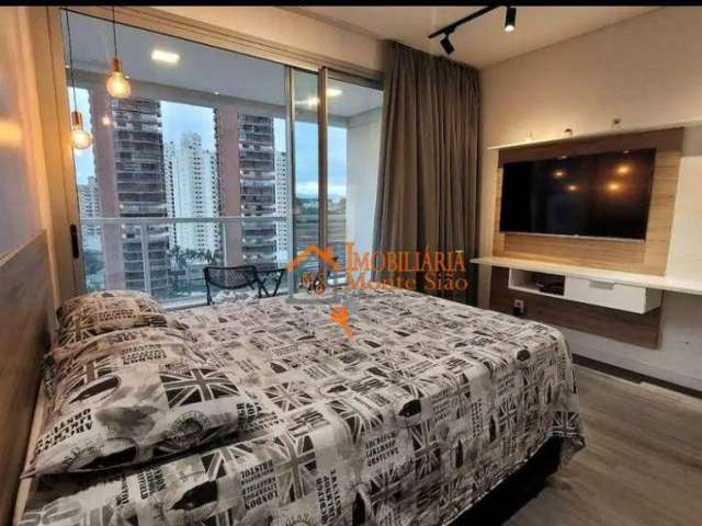 Studio com 1 dormitório para alugar, 29 m² por R$ 5.017,50/mês - Macedo - Guarulhos/SP