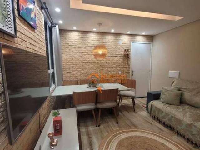 Apartamento com 2 dormitórios à venda, 48 m² por R$ 230.000,00 - Jardim São Domingos - Guarulhos/SP