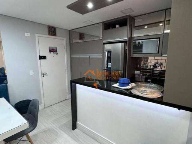 Apartamento com 2 dormitórios à venda, 50 m² por R$ 398.000,00 - Vila Rosália - Guarulhos/SP