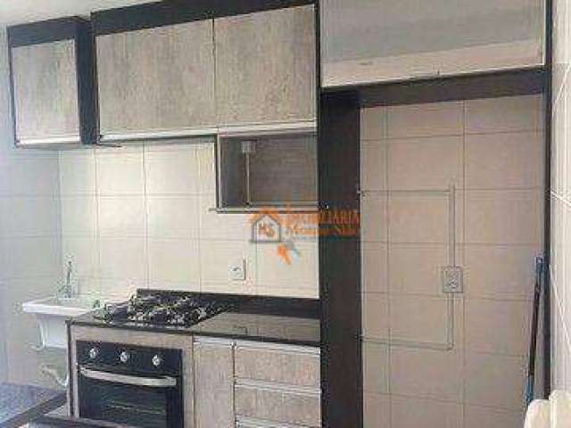 Apartamento com 2 dormitórios à venda, 42 m² por R$ 233.000,00 - Água Chata - Guarulhos/SP