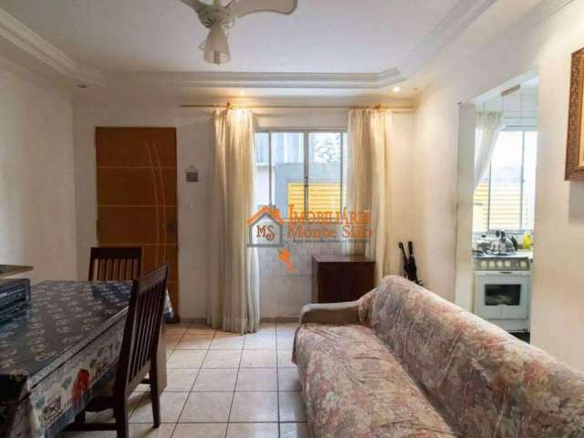 Apartamento com 2 dormitórios à venda, 43 m² por R$ 215.000,00 - Cocaia - Guarulhos/SP