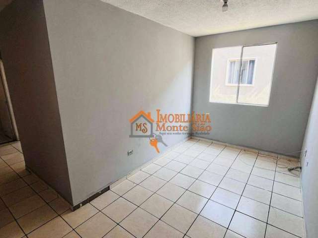 Apartamento com 2 dormitórios, 50 m² - venda por R$ 170.000,00 ou aluguel por R$ 1.140,00/mês - Jardim Nova Cidade - Guarulhos/SP